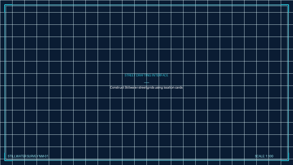 Street drafting interface